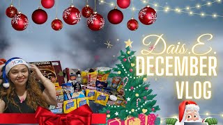 DECEMBER VLOG| DCX CHRISTMAS BASKET UNBOXING🎄🎅| LUNCH WITH PAPA MHAY @8CUTS BGC 🧡💛