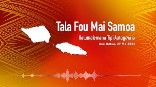 Radio Samoa - News from Samoa (27 MAY 2024)