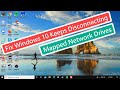 Fix Windows 10 Keeps Disconnecting Mapped Network Drives