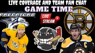 Boston Bruins vs Nashville Predators 🔴LIVE NHL Hockey || NSHvsBOS || BOSvsNSH