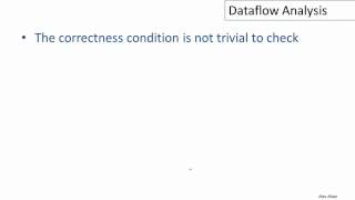 15 1 15 01 Dataflow Analysis 8m02s