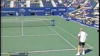Agassi vs Hewitt US Open 2002