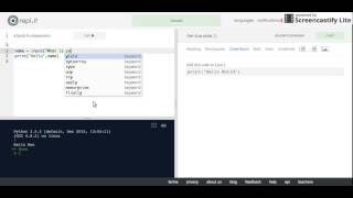 3 Adding the Input Function to define a variable in Python