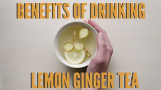 5 Magnificent Benefits of Lemon Ginger Tea | Healthy Life Side