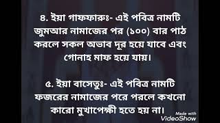 প্রয়োজনীয় ১০টি যিকির/দোয়া