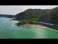 【ﾄﾞﾛｰﾝ空撮】海岸線を走る 特急くろしお号上り3ヶ所 three location 4k ultra hd