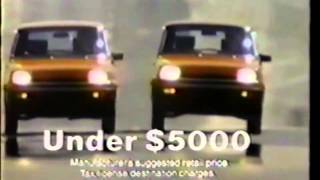 1981 USA Renault Le Car commercial