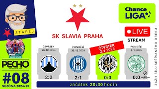 #CHANCELIGA24  I  SLÁVIA - HRADEC KRÁLOVÉ  I  #08  I  PES21 UPDATE PECHOPATCH 24/25