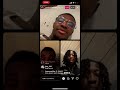 lil durk gets into heated argument with lamron pooddaflair on ig live otf lamron