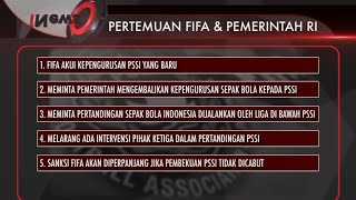 Inilah Poin Pertemuan FIFA Dengan Pemerintah RI - iNews Siang 03/11