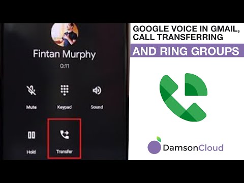 Google Voice in Gmail, call forwarding and ring groups
