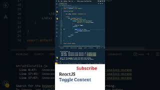 React Telugu: React JS Toggle Content (UseState), ReactJS Tutorial, Learn React JS, React JS Telugu