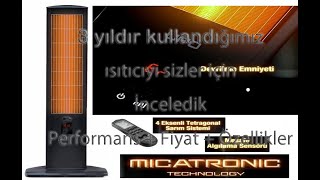 Isıtıcı - Micatronic - Ufo - Alf  1900w 2300 w Kutu açılımı kurulum performans ve tavsiye yorumları