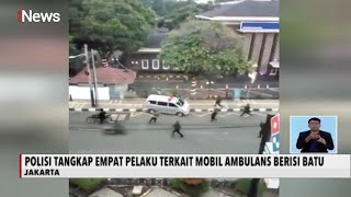 Dicurigai Pasok Batu \u0026 Logistik, Polisi Kejar Ambulan saat Aksi Demo - iNews Siang 15/10