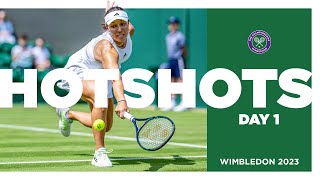 The Opening Day Did Not Disappoint | Hot Shots - Day 1 | Wimbledon 2023
