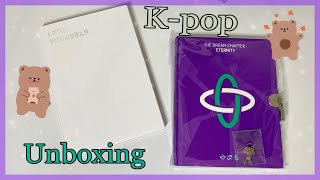 K-POP РАСПАКОВКА АЛЬБОМОВ BTS, TXT | winter package, eternity, ly: her