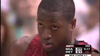 Dwyane Wade Highlights - Heat @ Pistons - May 31, 2006 - 23pts - 06 PO's