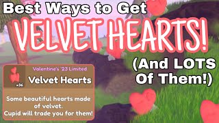 BEST WAYS to Get LOTS of VELVET HEARTS! My Tips and Tricks in Wild Horse Islands