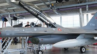 Ukraine's Zelenskyy displays newly arrived F-16 fighter jets to boost country's war effort