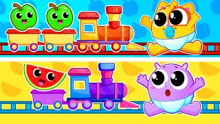 Toy Train Song | Choo Choo | Toddler Zoo Songs For Children & Nursery Rhymes