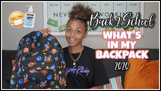 What's In My Backpack *Senior Year* | Back to School 2020 | LexiVee03