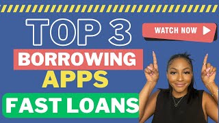 💰Top 3 Payday Loans APPS That Work Instant Approval ⏱️