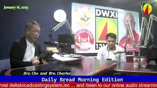 DWXI 1314 AM Live Streaming (Thursday - January 16, 2025) #dailybreadmorningedition