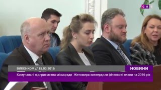 Виконком Житомирської міськради розглянув 34 питання на черговому засіданні