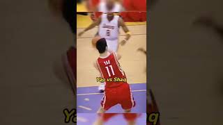 Shaq vs Yao Ming #foryoupage #foryou #youtubeshorts #subscribe #virialvideo #virialshorts