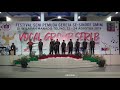 FSPG 2019 - VG male voice YEHKO (pemuda GMIM EBEN HAEZER KOMBOS) di Wilayah Manado teling