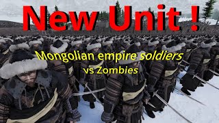 UEBS 2 | NEW UNIT ! Mongolian empire soldiers vs Zombies