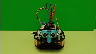 Arduino程式設計_智慧跟隨自走車專題製作(Self-propelled, Follow, Infrared Sensor, Ultrasonic Sensor, DC Motor, Maker)