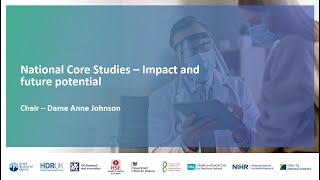 COVID-19 National Core Studies – Impact and future potential