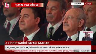 #CANLI | Ankara'dan canlı Tarihi Bilkent Deklarasyonu | 28 Şubat 2022 | #HalkTv