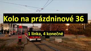 Prague Tram Driver's View: Holiday Special Line Nr. 36