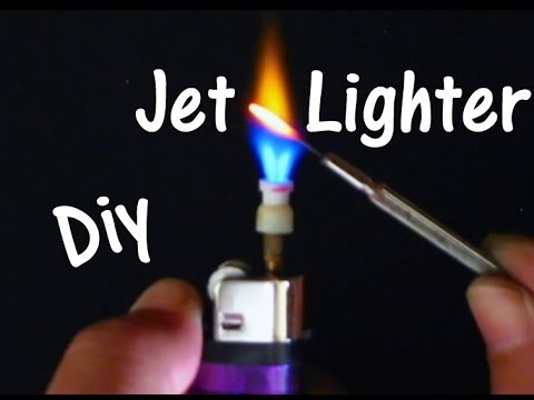 HomeMade__DIY A Jet Lighters. - YouTube