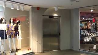 2013 KONE MonoSpace MRL Traction Elevator @ Postimaja Shopping Center, Tallinn, Estonia.