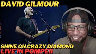 DAVID GILMOUR - SHINE ON YOU CRAZY DIAMOND (LIVE AT POMPEII) | REACTION