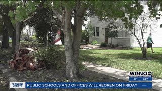 New Orleans residents clean up from Hurricane Francine