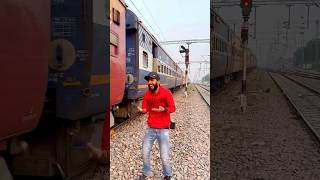 Railway track par train ulti chali 😂 #shorts #funny #viral #ytshorts #amansindhwani