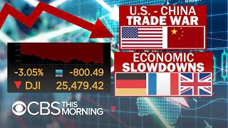 Markets in turmoil amid recession fears