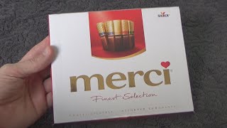 Merci Finest Selection Assorted Chocolates 250 g Unboxing and Test