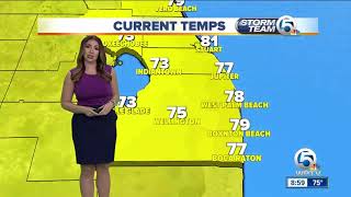 Friday midmorning forecast
