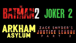 Every BATMAN Project Coming 2022-2025 Confirmed & Rumored!!