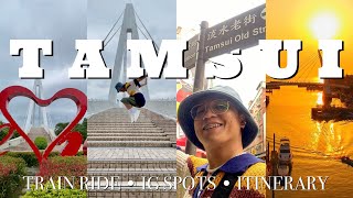 TAMSUI Vlog | Day Trip | Lover’s Bridge | Old Street | How to get there | Things to do | Itinerary