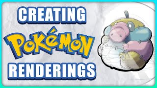 How to create Professional POKEMON Artwork! (make your own fakemon)