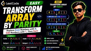 LeetCode Easy | Transform Array by Parity | C++ Solution
