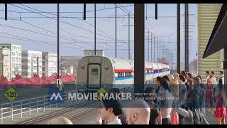 TRS22 Railfanning: Morning Rush Hour on Amtrak's NEC (1999)