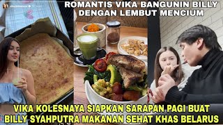 Romantis Bangun Tidur Vika Kolesnaya Langsung Siapkan Sarapan Sehat Buat Billy Syahputra Bikin Baper