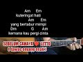 Kunci Gitar SEBELUM CAHAYA - LETTO  | Enak Bed dah